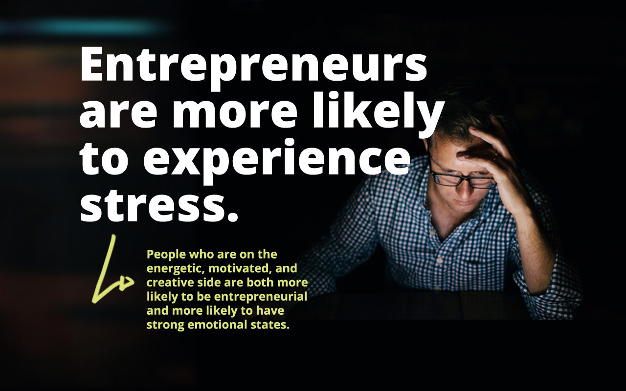 Stress Affects Entrepreneurs Health and Work